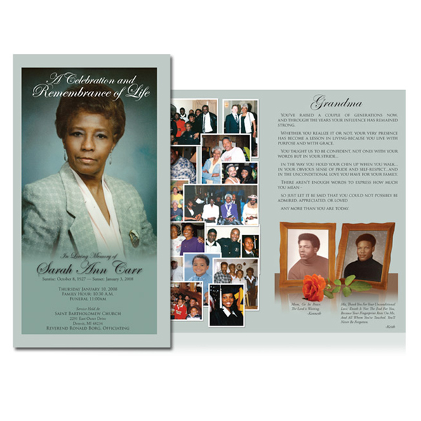 Obituary Design